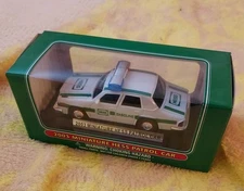 Hess 2003 Miniature Hess Patrol Car Collectible Mini Police Cop Car Toy MINT