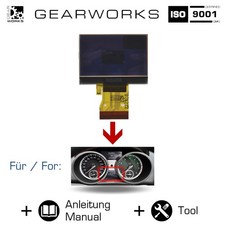 Tacho Display f&uuml;r MERCEDES SLK R171 Anzeige Kombiinstrument LCD UNTEN