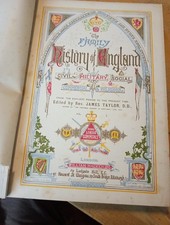 The Family History of England Civil Military Social Rev. James Taylor Vol I f-VG