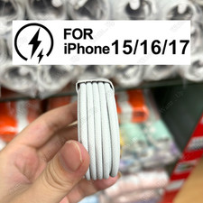 For iPhone Air 15 16 17 Samsung Fast Charger PD 60W USB C Type C Cable Cord Lot