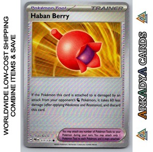 Haban Berry Poke Ball - 111/131 - S&V Prismatic Evolutions - 2025 Pokémon - NM
