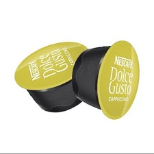 Dolce Gusto Cappuccino 100 x COFFEE PODS ONLY (No Milk Pods) 0.21 per lighter