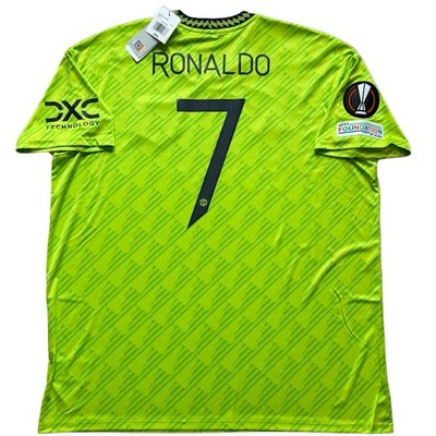 2022/23 Manchester United Third Europa League Jersey #7 Ronaldo