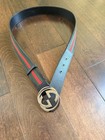 men gucci belt. Size 90/36.fit 29-31 Men. — photo 9