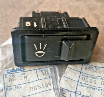 Classic Saab Fernlichtschalter 8856098 NEU ORIGINAL