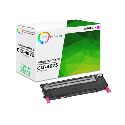 TCT CLT-M407S Magenta Toner Cartridge For Samsung CLP320 CLP325 CLX3180 CLX3185