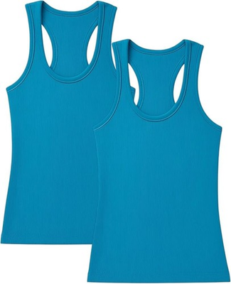 #ad #ad Pajama R Us Women#x27;s 2 Pack Racer Back Tank Tops Size S M L XL XXL $13.99