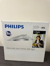 Philips LED Ceiling Light Matt Chrome