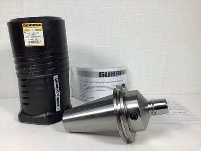 Guhring GM300 CAT50 Hydraulic Tool Holder 1/4'' ID x 81mm Projection CNC 4216