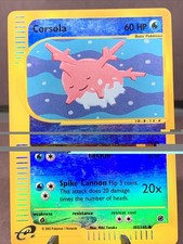 Pokémon TCG Corsola 102/165 Reverse Holo Expedition Base Set VTG WOTC 2002 LP on eBay