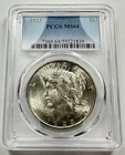 1923-P $1 Peace Dollar PCGS MS64 90% Silver Philadelphia US Coin
