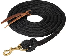 Weaver Equine Performance Lead Rope, Long Horse Lead Rope with Quick Halter