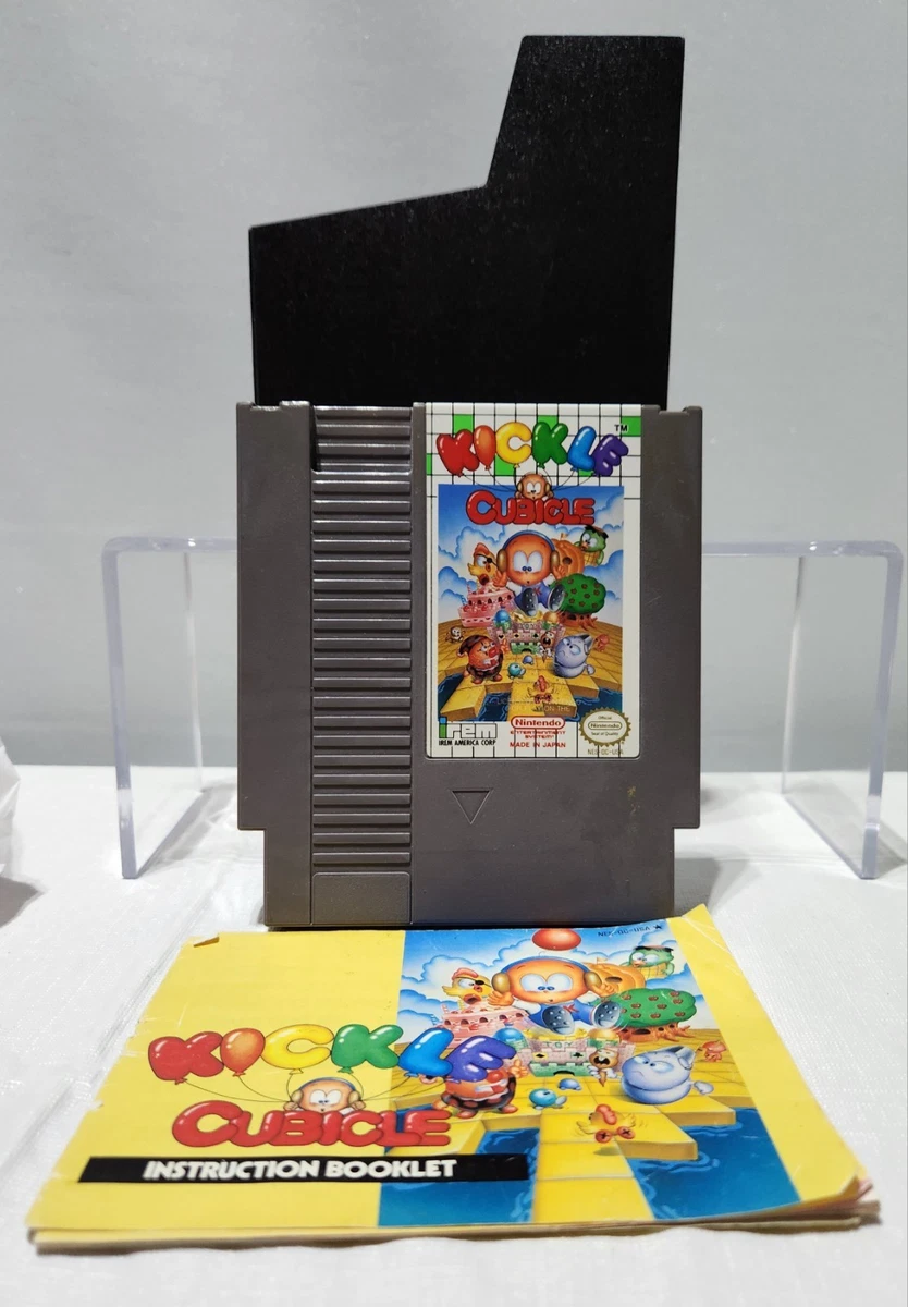 Jeu Kickle Cubicle Sur NES - Cartouche PAL, état Correct