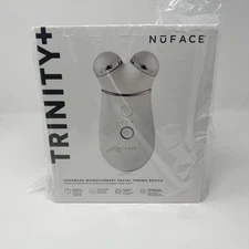 NuFACE Trinity Plus + Smart Advanced Facial Toning Starter Kit w/ Booster Serum
