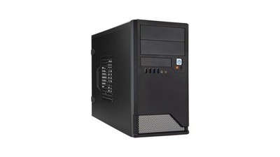 InWin EM048 Mini Tower Chassis-Configured up to 7 Drive Bays-Supports Micro-A...