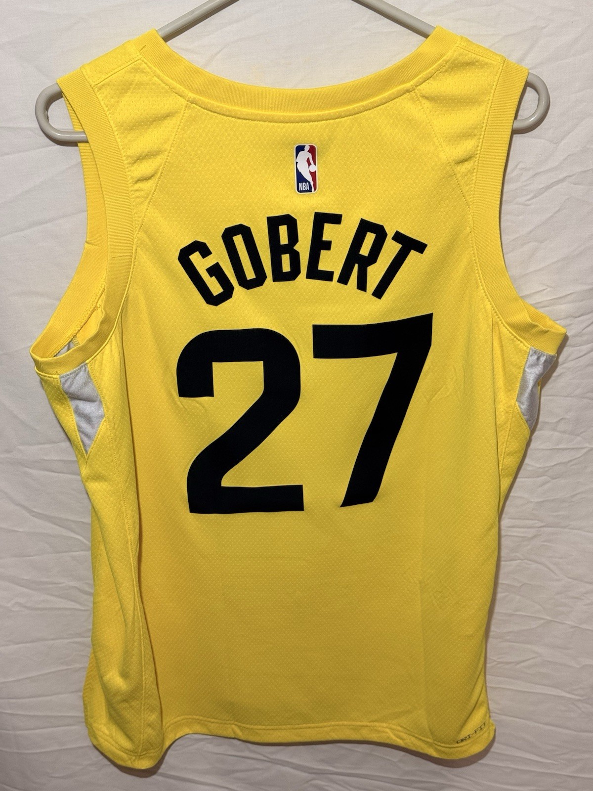 Nike Rudy Gobert #27 Utah Jazz Swingman Icon Edition NBA Jersey Men’s Size Large