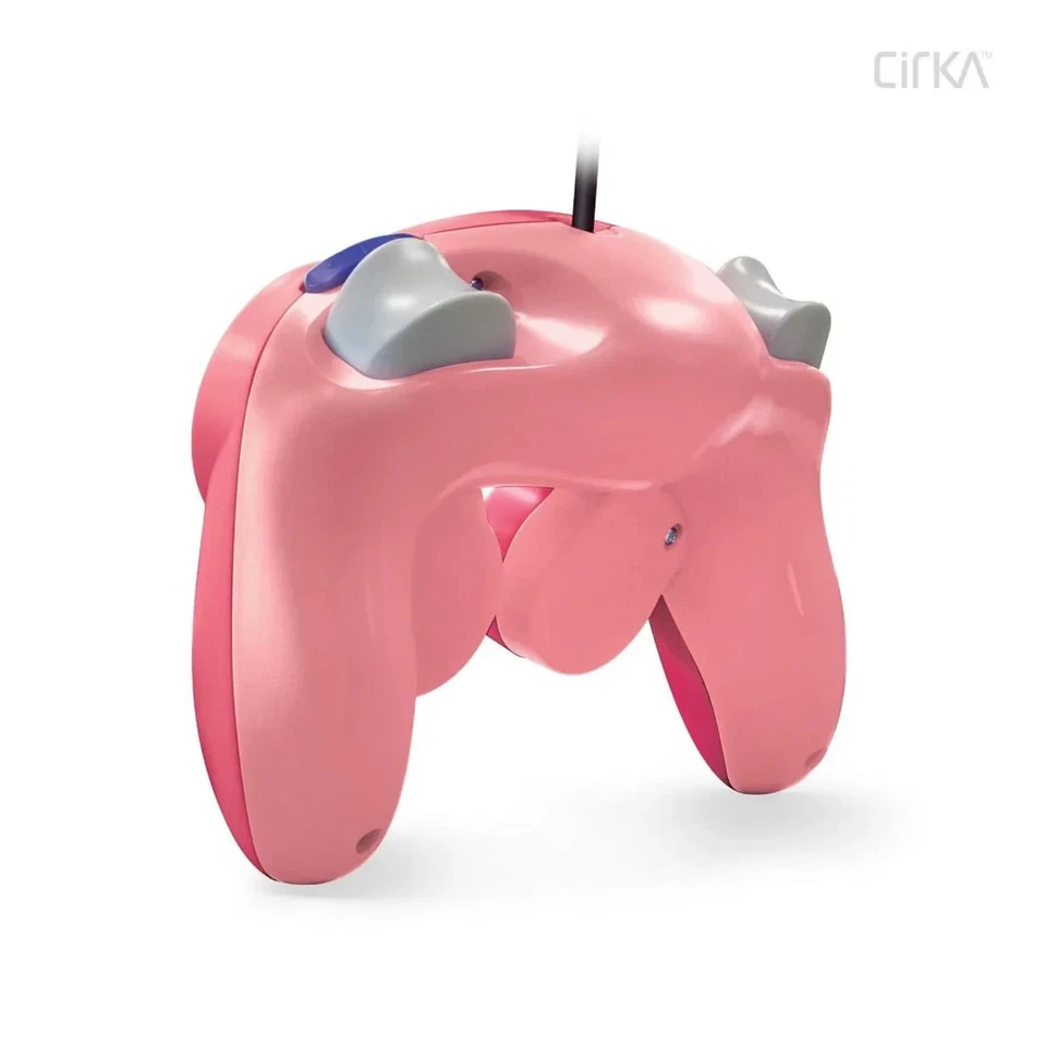 Cirka Wired Gamecube Controller Bubblegum Pink - Brand New - Gamecube, WII - Image 3 of 3