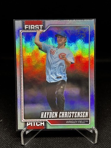 2026 Topps Series 2-Hayden Christensen First Pitch Cubs #FP-15