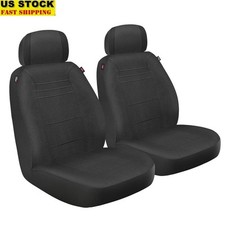 Universal Car Seat Covers 2 Piece Aqua Block Water Resistant Airbag Safe New