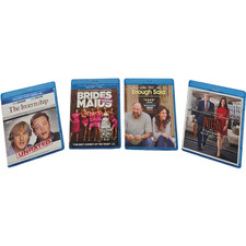 The Internship Bridesmaids Enough Said The Intern Blu-ray Movies Lot of 4