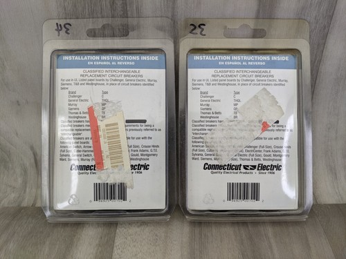 QUANTITY 2 ICBQ-130 NEW OLD STOCK SINGLE POLE 30A CIRCUIT BREAKER Interchangeabl - Picture 6 of 9