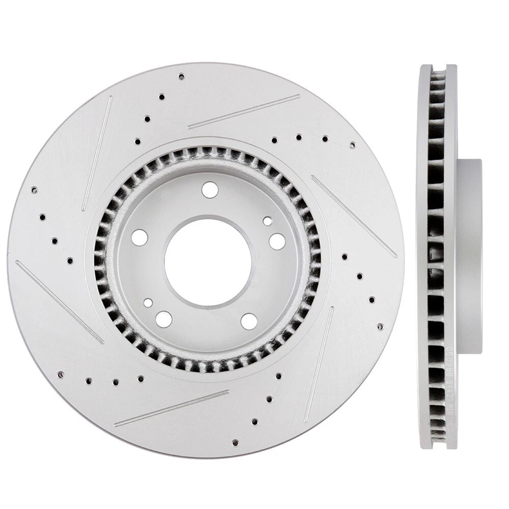 Front & Rear Brake Rotors Set of 4 for 2006-2009 2010 Hyundai Sonata 3.3L V6