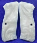 New, Resin Pearl Grips For CZ 75, 85, Full Size, CZ 75B, CZ 85B