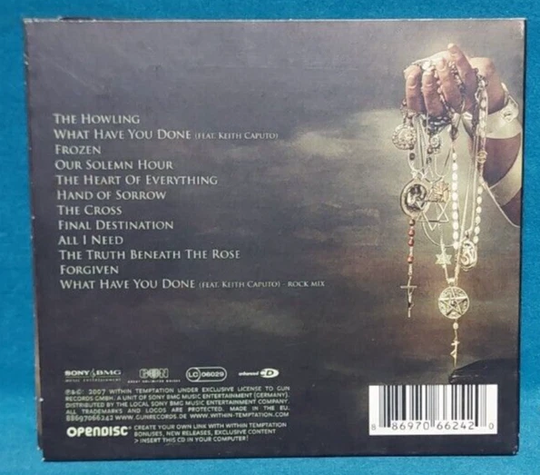 Within Temptation - The heart of everything Digi CD Album. Von 2007. - Bild 2 von 2