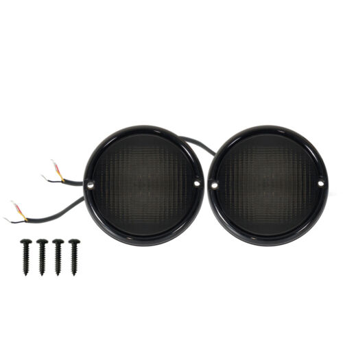 Hooke Road 2Pcs Front Turn Signal Led Lights for Jeep CJ-5 CJ-7 CJ-8 1976-1986 - Bild 7 von 15