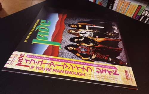 JADE If You're Man Enough 1986 LP JAPAN OBI Cinderella MADAM X Vixen HEADPINS - Imagen 3 de 6