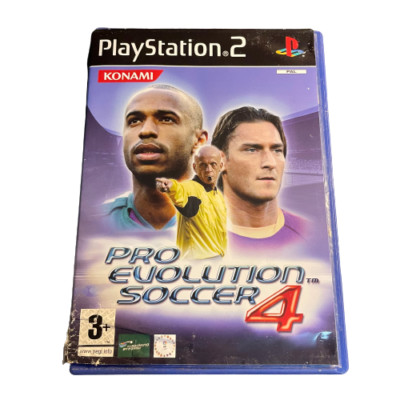 Pro Evolution Soccer 4 | Sony Playstation 2 PS2 PAL Game + Manual Included