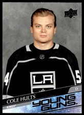 2020-21 Upper Deck Young Guns Cole Hults Rookie Los Angeles Kings #724 R17