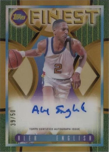 2023-24 Topps Finest - Alex English #FLA-AE