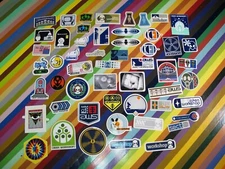 vtg 1990s 2000s Alien Workshop skateboard sticker - Sect Satellite Clone +