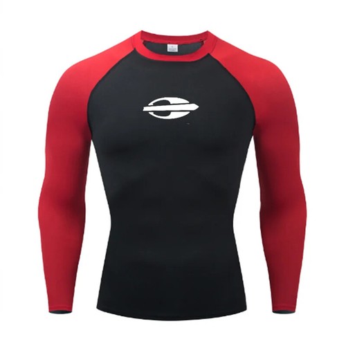 Men's Surfing Sun Protection Diving Suit, Anti Rash T-Shirt, Swimsuit Tight - Picture 6 of 53