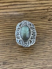 Labradorite Ring Sterling