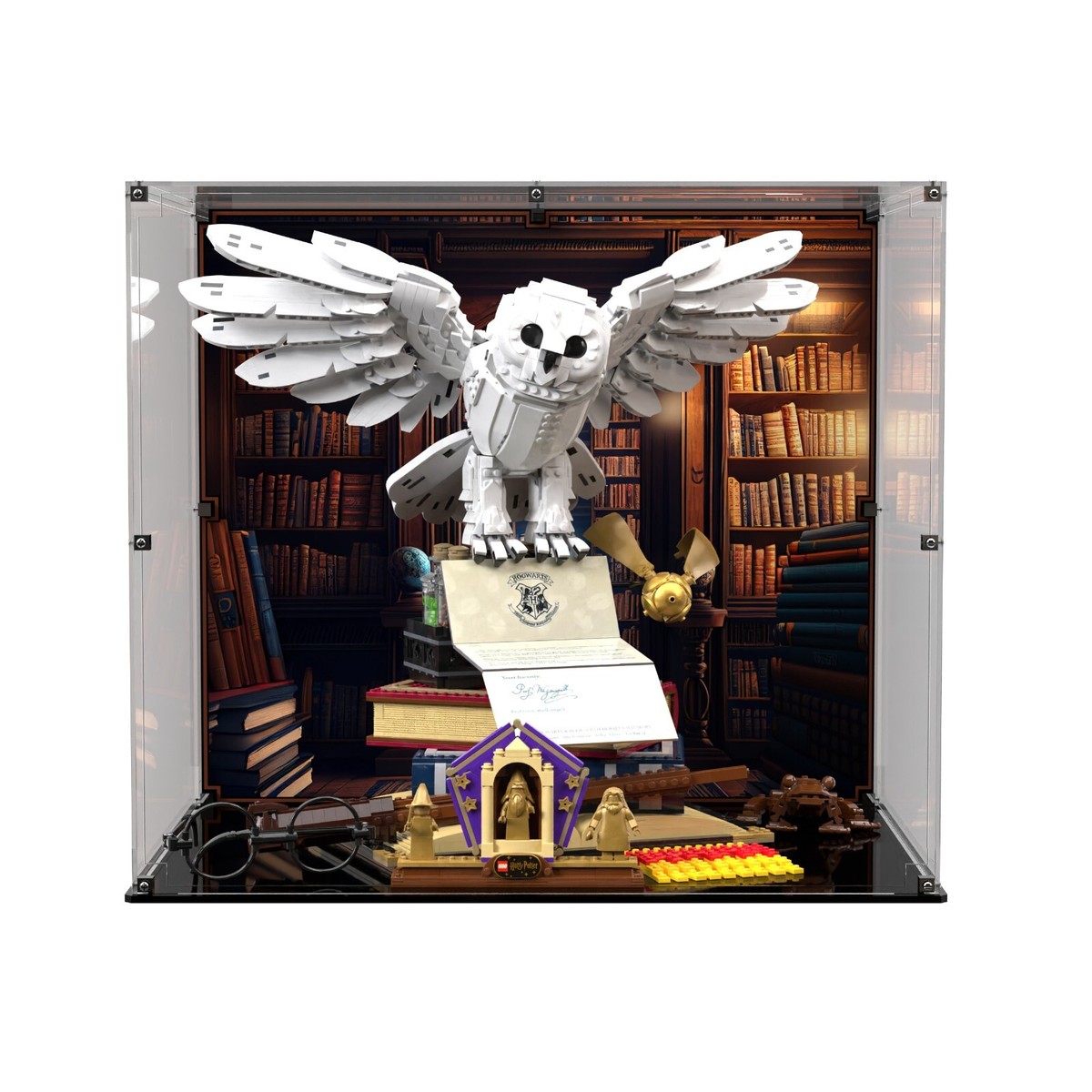 Display Case for LEGO® Harry Potter™ Hogwarts™ Icons Collectors