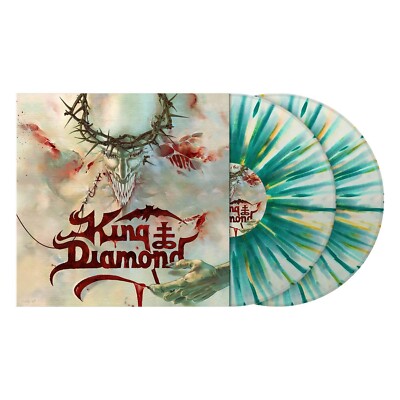 King Diamond 'House Of God' 2x12'' White w/ Mint Green Splatter Vinyl - NEW