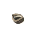 Estate Sale .925 Vintage Sterling Silver Unisex Dome Shaped Band Ring Size   7.5