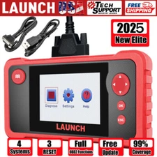2025Launch CRP123 OBD2 Scanner Check Engine AT ABS SRS Car Diagnostic Scan Tool