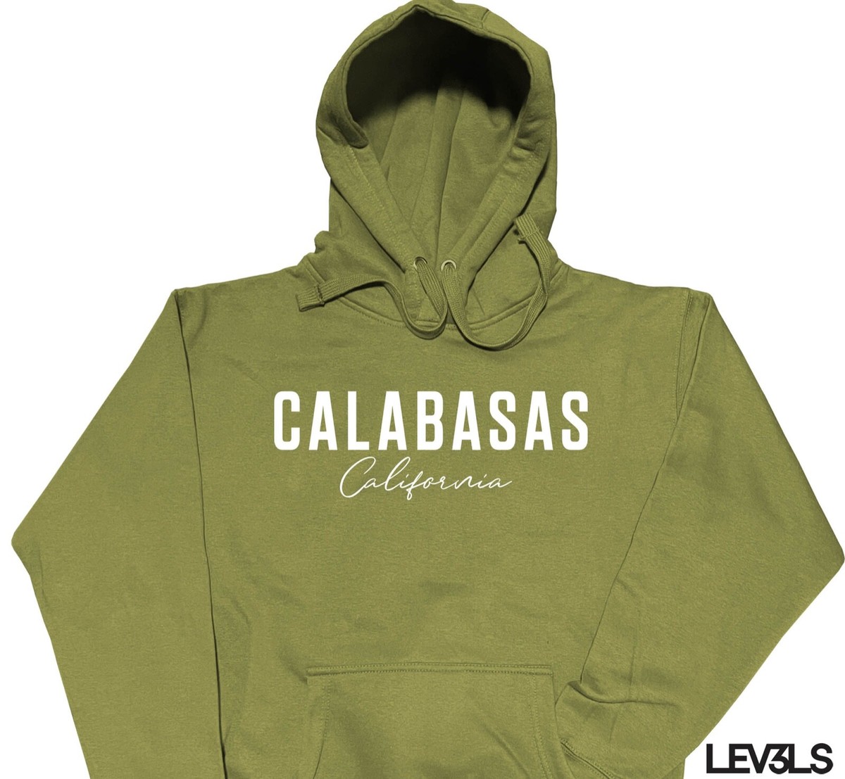 CALABASAS CALIFORNIA UNI SEX HOODIE WEALTHIEST CITY IN THE US KARDASHIANS  HOOD