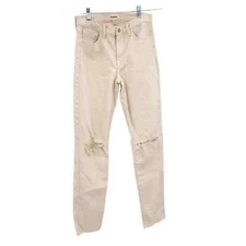 L'Agence High Rise Distressed Skinny Jeans Woman’s Size 25