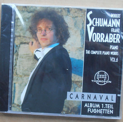 Robert Schumann - The Complete Piano Works Vol.6 - Franz Vorraber CD neu & OVP