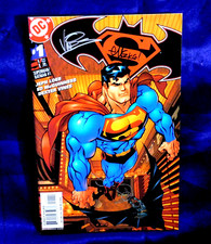 SUPERMAN / BATMAN #1 SIGNED BY ARTIST ED McGUINNESS & DEXTER VINES