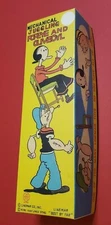Linemar Juggling Popeye & Olive Oyl Empty Box for tin wind up toy Marx