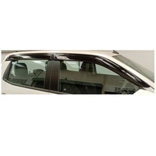 Fit For Isuzu D-Max 2020 Black Rain Guard Side Window Deflectors Double Cab 4Pcs