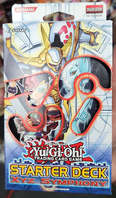 2012 YUGIOH 1ST ED XYZ SYMPHONY STRUCTURE DECK FACTORY SEALED NEW