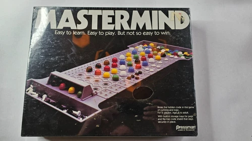 Vintage 1981 Mastermind Strategy Board Game Pressman VTG