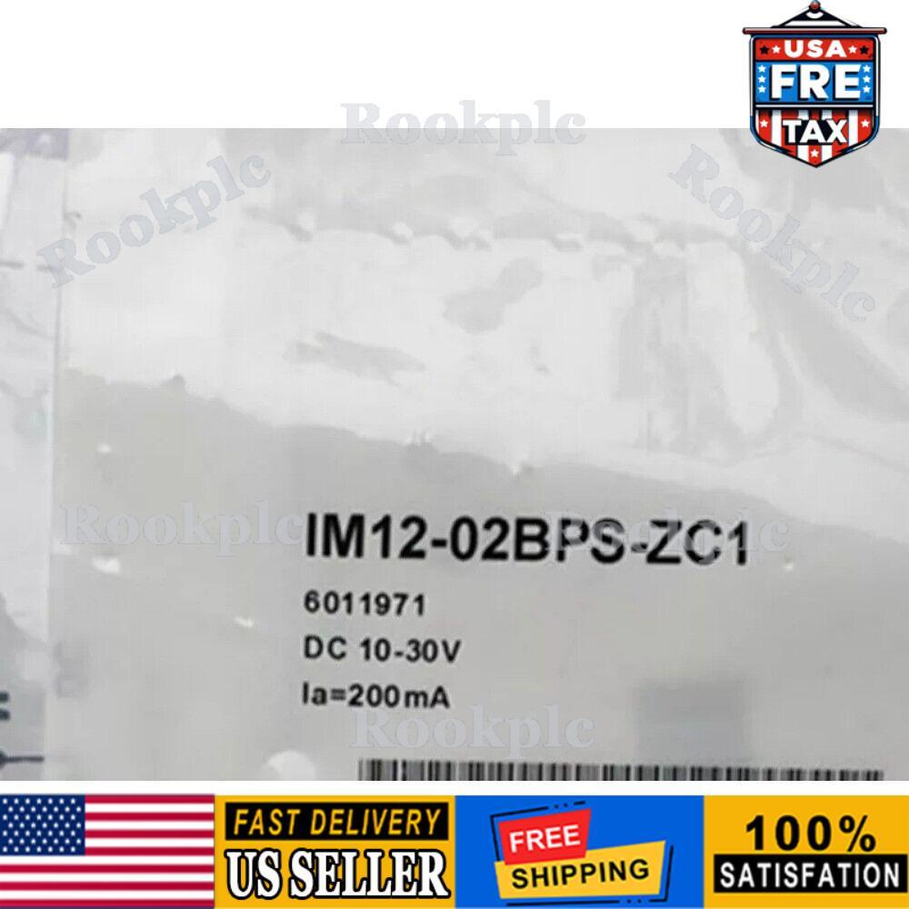 NEW SICK IM1202BPSZC1 IM12-02BPS-ZC1 6011971 Proximity switch