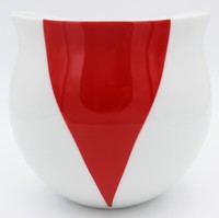 Colani Tasse Kaffeetasse Becher Kaffeebecher Teetasse Porzellan 260Ml Arrow Rot